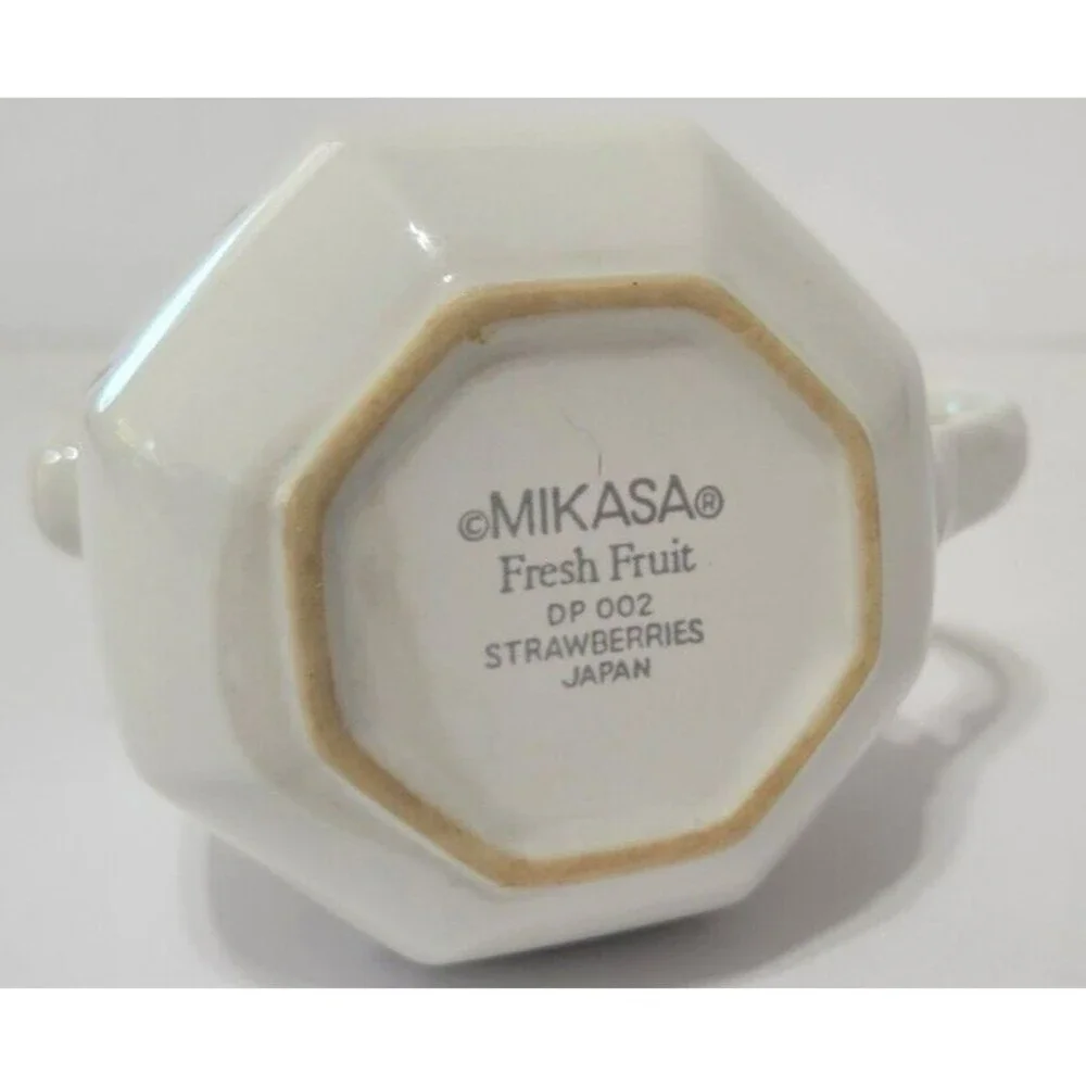 Vintage Mikasa Fresh Fruit Creamer DP 002 STRAWBERRIES Replacement